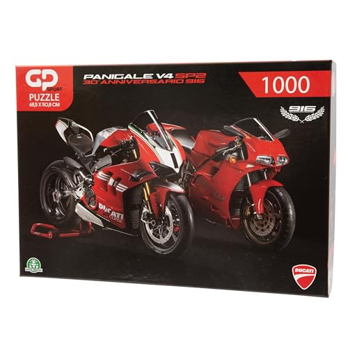 GP Sport Ducati 916 2D Jigsaw Puzzle - 1000 Pieces | 68.5 x 50.8 cm