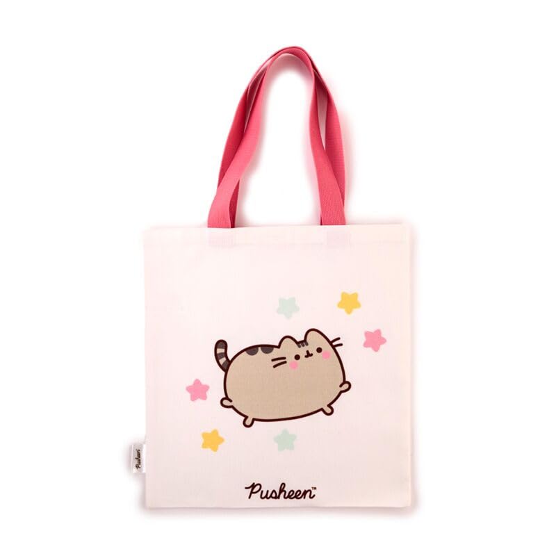 Puckator Pusheen the Cat Canvas Reusable Tote Bag (CBAG122)