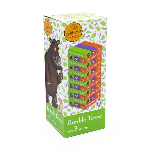 Robert Frederick - Gruffalo Tumble Tower Game Wooden Set with Dice 6