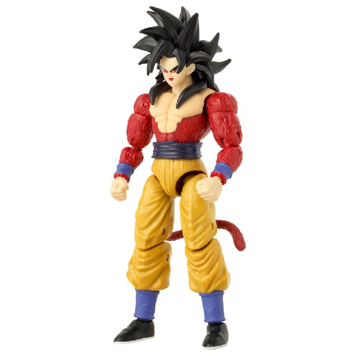 BANDAI Dragon Ball Stars Power Up Super Saiyan 4 Goku (GT Version) Action Figure | 17cm 6