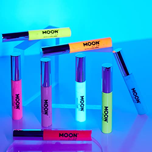 Moon Glow Neon UV Eye Liner 10ml Gelb leuchtet hell unter UV-Licht