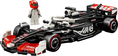 LEGO Speed Champions MoneyGram Haas F1 Team VF-24 Race Car Toy with Driver Minifigure - Building Set for 10+