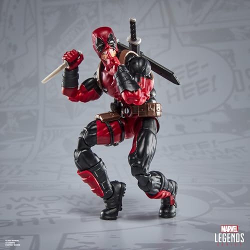 Marvel Legends Maximum Series Deadpool Action Figure with Doop - 6 Inch Collectible with 24 Accessories 22