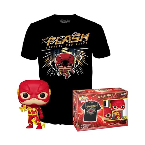 Funko Pop! & Tee DC Comics - The Flash Vinyl Figure & T-Shirt Bundle (63644)