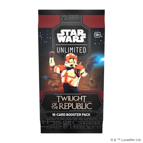 Fantasy Flight Games Star Wars: Unlimited TCG Twilight of the Republic Booster Pack (SWH0301EN)