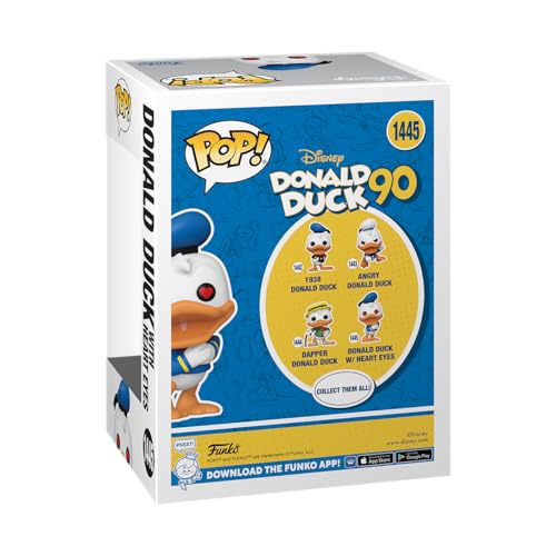 Funko Pop! Disney 90th Anniversary - Donald Duck Vinyl Figure (Heart Eyes) (75725)