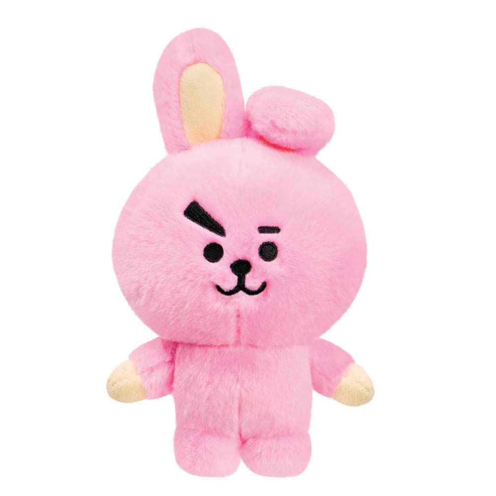 AURORA BT21 COOKY Soft Toy - Official Merchandise | 17 cm Pink Polyester Plush