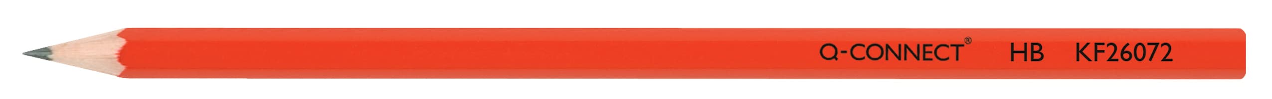 Q-Connect HB Wooden Lead Pencils - Smudge Free Writing | Comfortable Hexagonal Barrel | 12 Pack 2