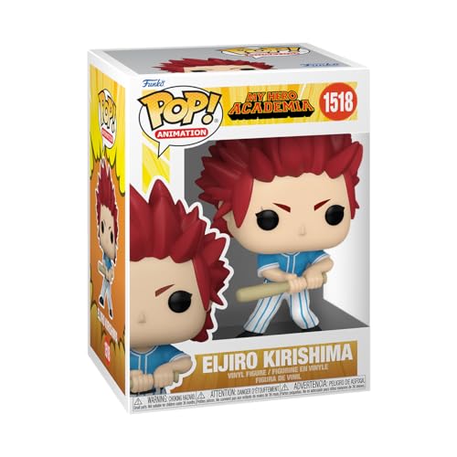 Funko Pop! Animation My Hero Academia - Eijiro Kirishima Hero League Baseball Vinyl Figure (70615)