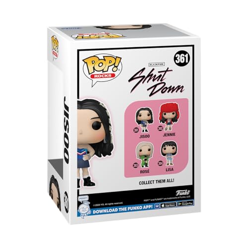 Funko POP! Rocks - BLACKPINK Jisoo Collectible Vinyl Figure (72604)