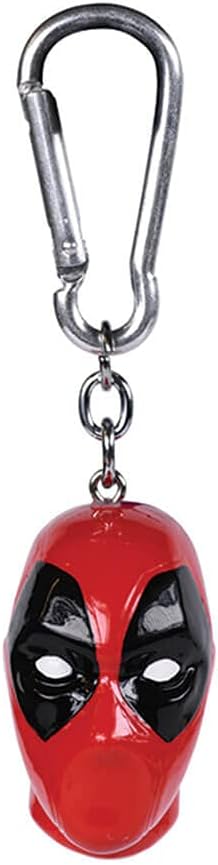 Pyramid International Marvel Deadpool 3D Keyring Carabiner Keychain (RKR39162)