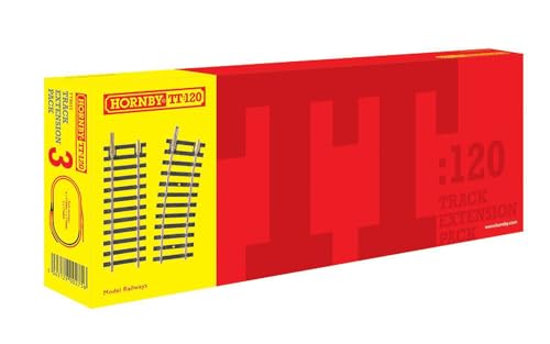 Hornby TT:120 TT8032 TT Gauge Track Pack 3 - Extra Pieces for Model Railway Layout Expansion
