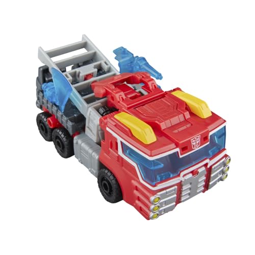Transformers Age of the Primes Voyager Class Rescue Bot Heatwave Action Figure | 7-Inch | Red 4