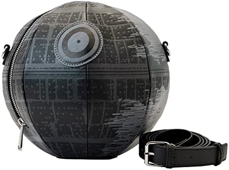 Loungefly Star Wars Return of the Jedi Death Star Figural Crossbody Bag (STTB0235)