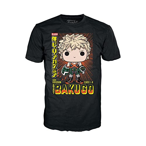 Bakugo (My Hero Academia) T-Shirt + - Multicolor (Large)