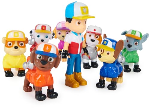 PAW Patrol Big Truck Pups 8-Piece Figure Gift Pack with Collectible Action Figures and Play Vehicles