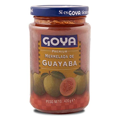 Goya Guava Jam 420g (Pack of 1) | Mermelada de Guayaba | Tropical Fruit Preserve