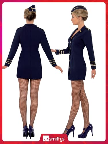 Smiffys Flight Attendant Costume - Size 40-42 (28879)