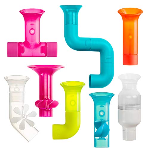 Boon Pipes, Cogs & Tubes Bath Toy Bundle - Multicolor Water Play Set for Babies and Toddlers 22