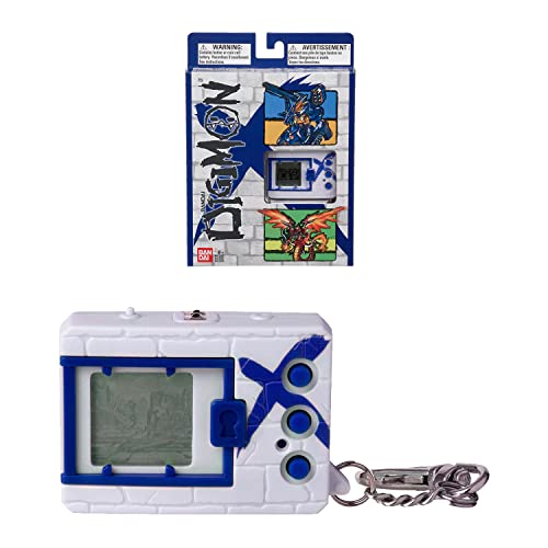 DigimonX - Virtual Monster Pet Device (White & Blue) (41922NP)