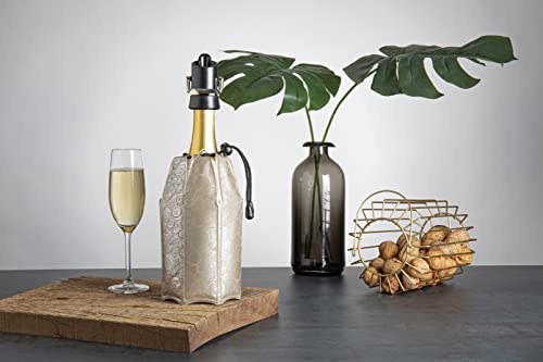 Vacu Vin Rapid Ice Champagne Cooler - Platinum