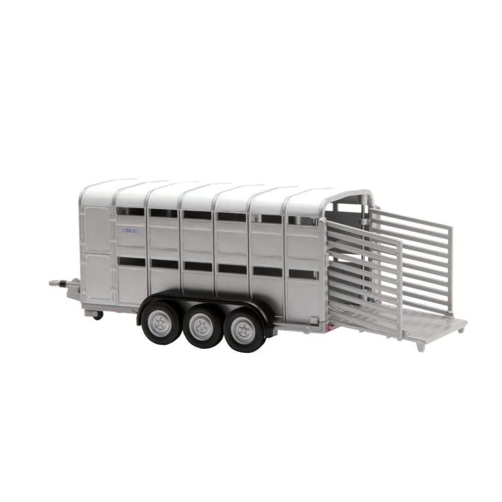 Britains 1:32 Ifor Williams Livestock Trailer - Farm Vehicle for 1:32 Scale Playsets, Ages 3+