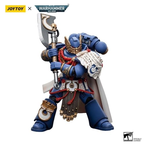 JoyToy Bloomage Tech - WH40K Ultramarines Honour Guard 2 1/18 Figure - Highly Detailed Collectible for Ages 15+