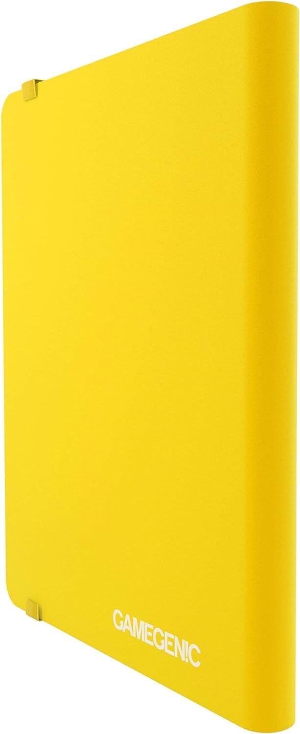 Gamegenic Casual Album - 360 Double-Sleeved Card Capacity | Yellow | Side-Loading Pockets 4