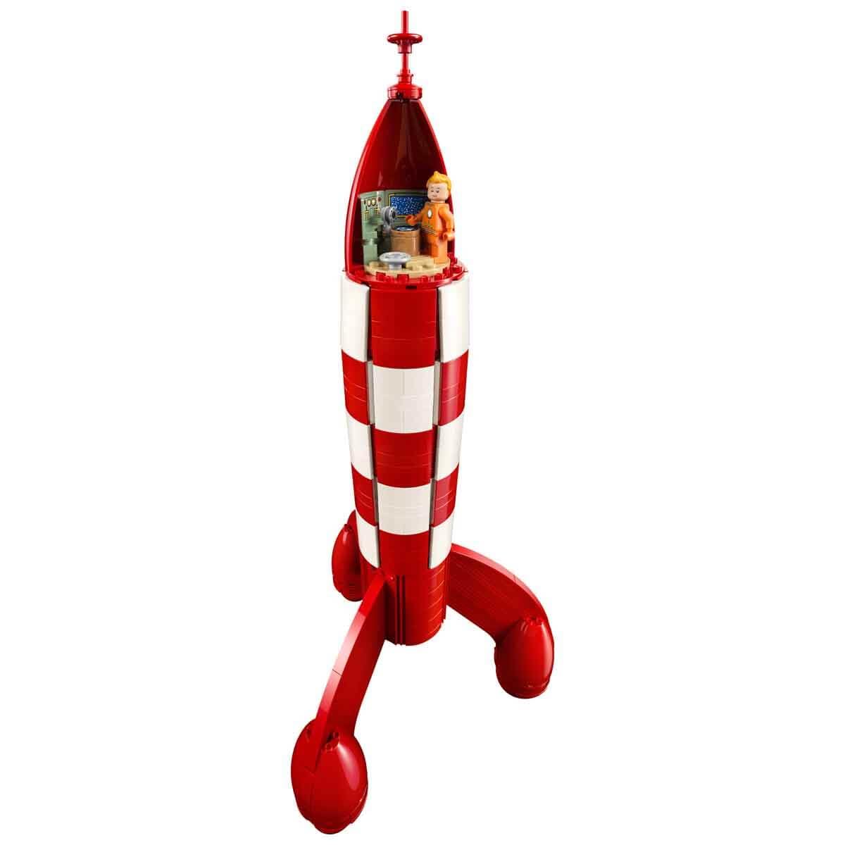 LEGO Ideas Tintin Moon Rocket 21367 - Spaceship Model Kit for Adults | 18+ | 1489g 4