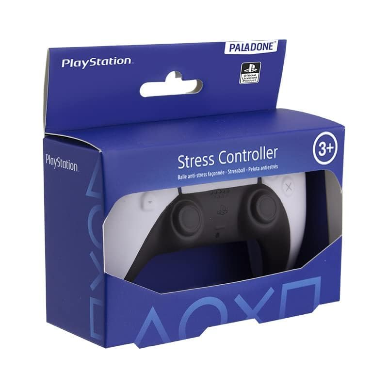 Paladone PlayStation Controller Stress Ball - Officially Licensed Fidget Toy for Gamers | Foam | White 7