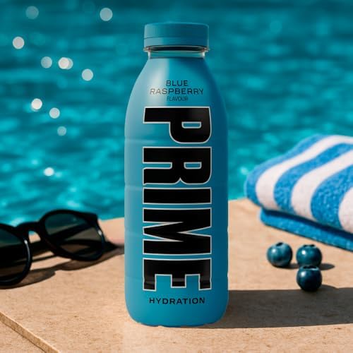 PRIME HYDRATION Blue Raspberry Flavored Isotonic Drink - 500ml Bottle 4