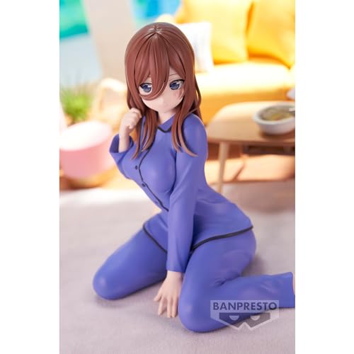 Banpresto The Quintessential Quintuplets - Miku Nakano Action Figure (BP89533P)