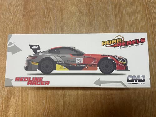 Road Rebel Redline Racer - 1:24 Scale RC Car with 2.4GHz Remote Control 19