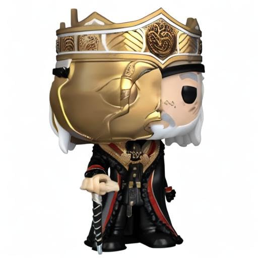 Funko Pop! TV: House of the Dragon - Masked King Viserys Targaryen Vinyl Figure (76474) 13