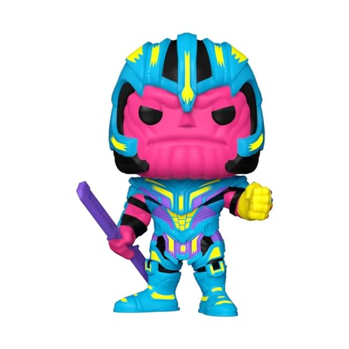 Funko Pop! Marvel - Thanos Vinyl Figure & T-Shirt Bundle (BKLT)