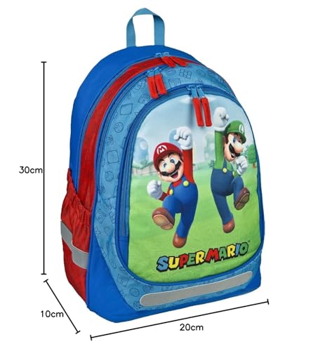 Kids Euroswan Super Mario Backpack (SUMB7560)