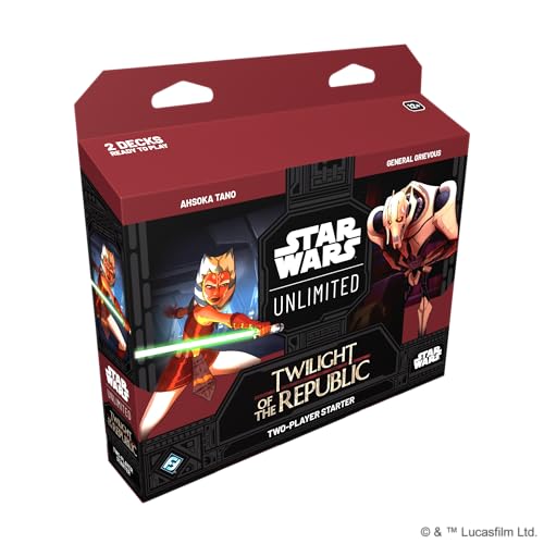 Fantasy Flight Games Star Wars: Unlimited Twilight of the Republic Two-Player Starter Set (FFGSWH0303)