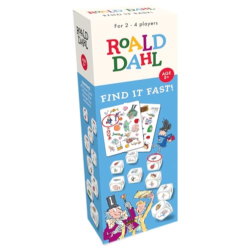 Paul Lamond Roald Dahl Find It Fast Matching Card Game | Ages 5+ | 2-4 Players | Quick-Paced 2