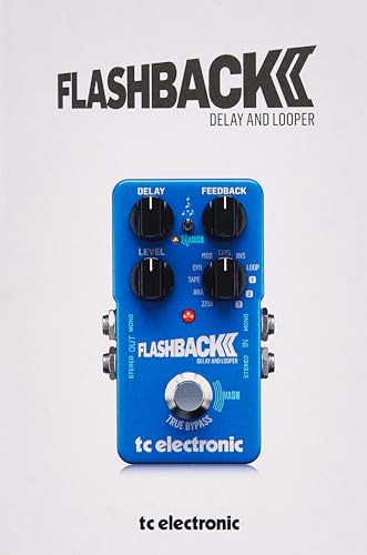 TC Electronic Flashback 2 Delay Pedal with MASH Footswitch and Crystal Delay Effect