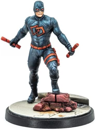 Atomic Mass Games Marvel Crisis Protocol Shadowland Daredevil & Elektra Miniatures Set