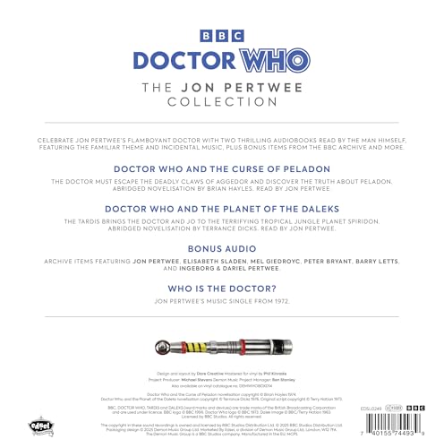 Doctor Who - The Jon Pertwee Collection [Deluxe Edition 4CD Box set]