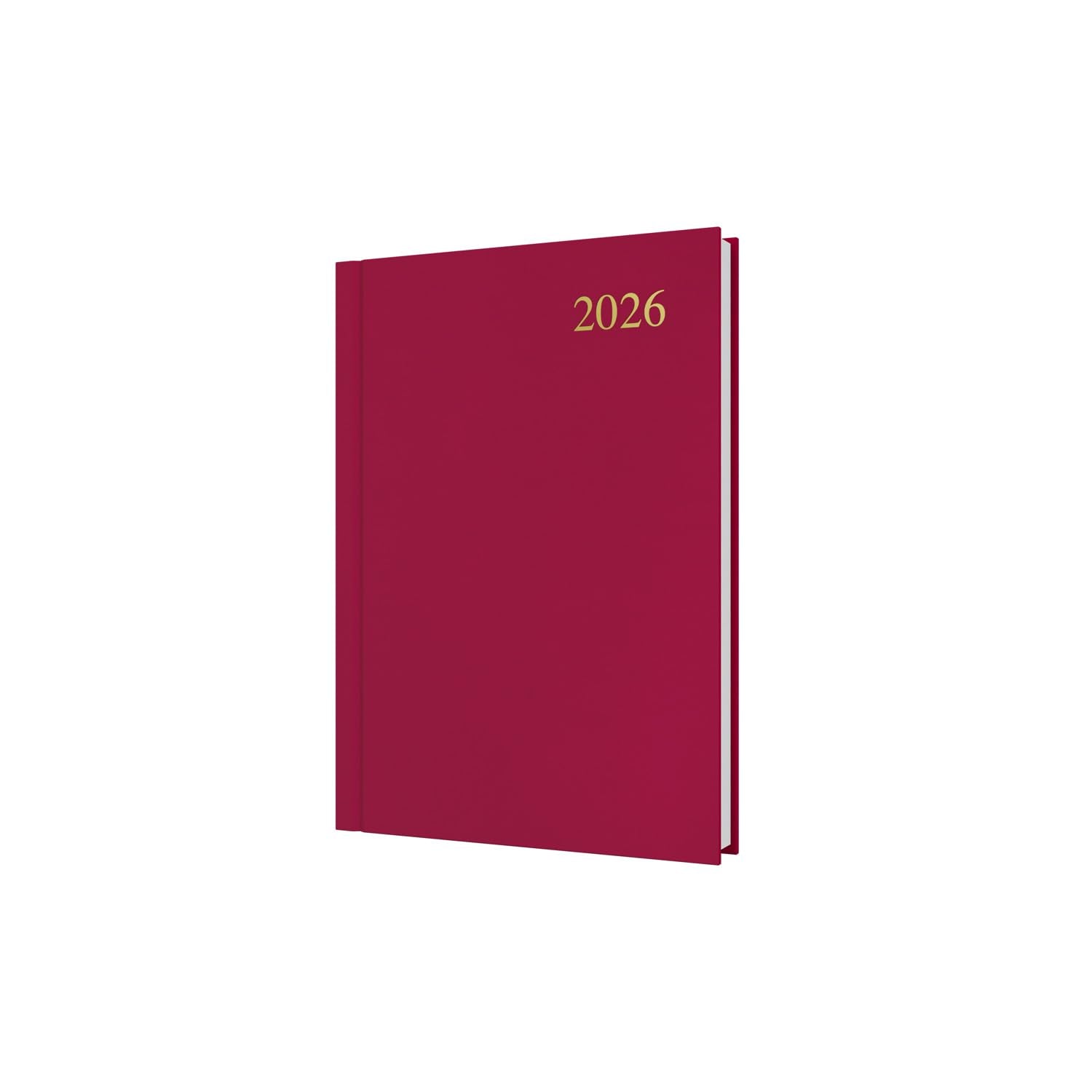 Collins Essential 2026 12 Month Day-To-Page Appointment Book Planner | A5 Brown Hard Cover 1