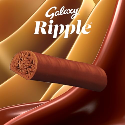 Galaxy Ripple Milk Chocolate Bar, 33g - Pack of 36