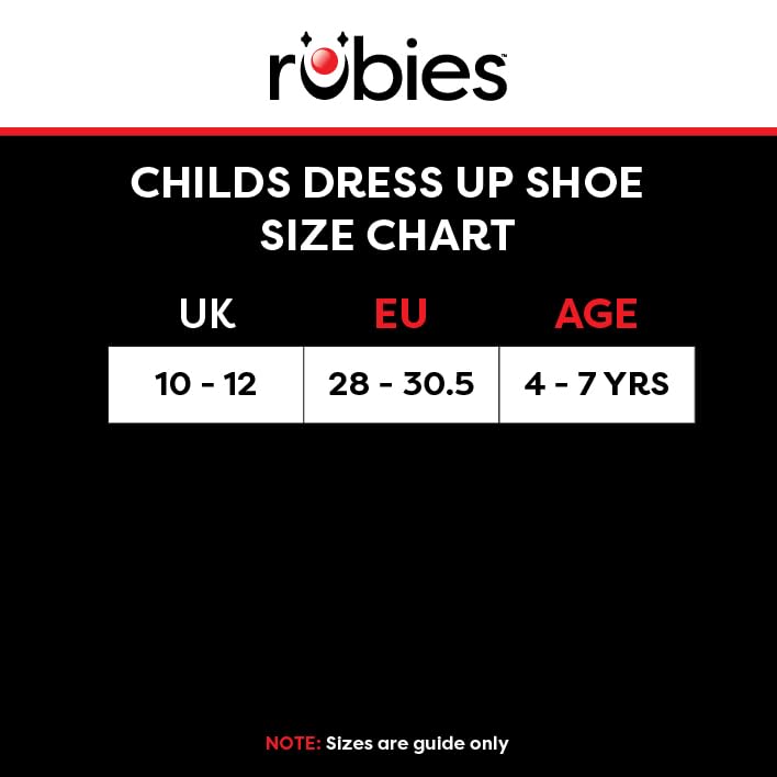 Rubies Pink Jelly Shoes - Girls Dress Up Footwear | Size 4-7 Years 5