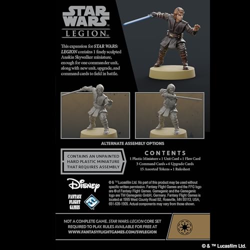 Atomic Mass Games Star Wars: Legion Galactic Empire Expansion: Anakin Skywalker (SWL74)