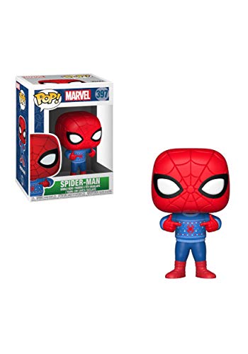 Funko Pop! Marvel - Holiday Spider-Man w/ Ugly Sweater Vinyl Figure (33983)