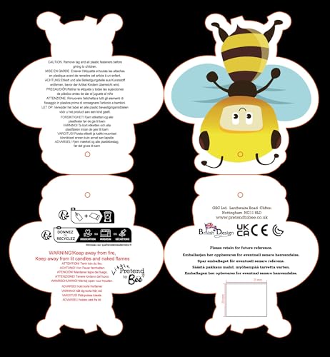 PRETEND TO BEE Racing Driver Costume - Kids Red Racing Cap and Accessory Set 9