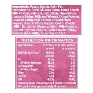 Bisto Deliciously Smooth Peppercorn Sauce Mix - Creamy Texture | Vegetarian Friendly | 170 g Drum 8
