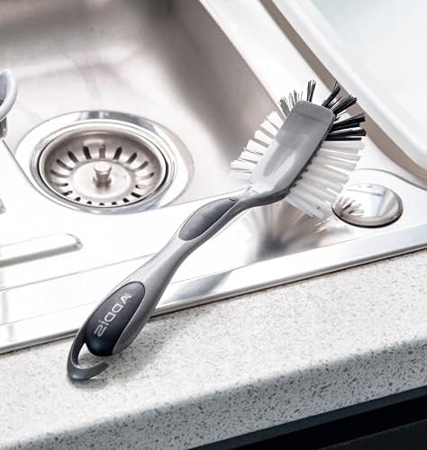 Addis Ultra Grip Jumbo Dish Brush - Metallic Silver