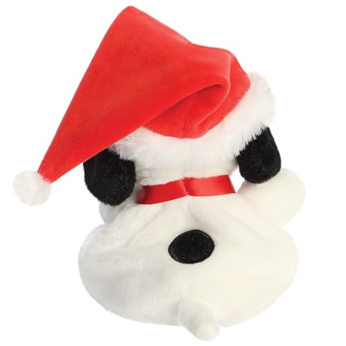 Santa Snoopy Palm Pals Plush - Soft Stuffed Animal for Kids & Collectors 6